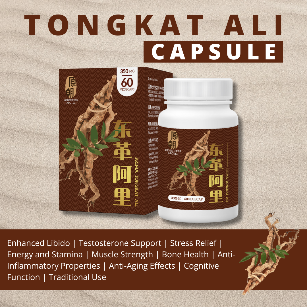 Tongkat Ali Capsule 东革阿里胶囊 | Genesis Wellness | Geneherbs Apotec