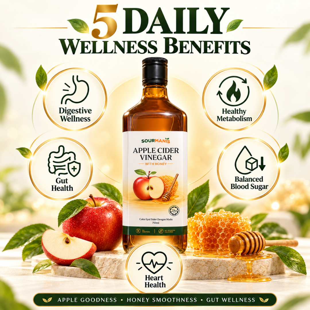 SourManis Apple Cider Vinegar With Honey