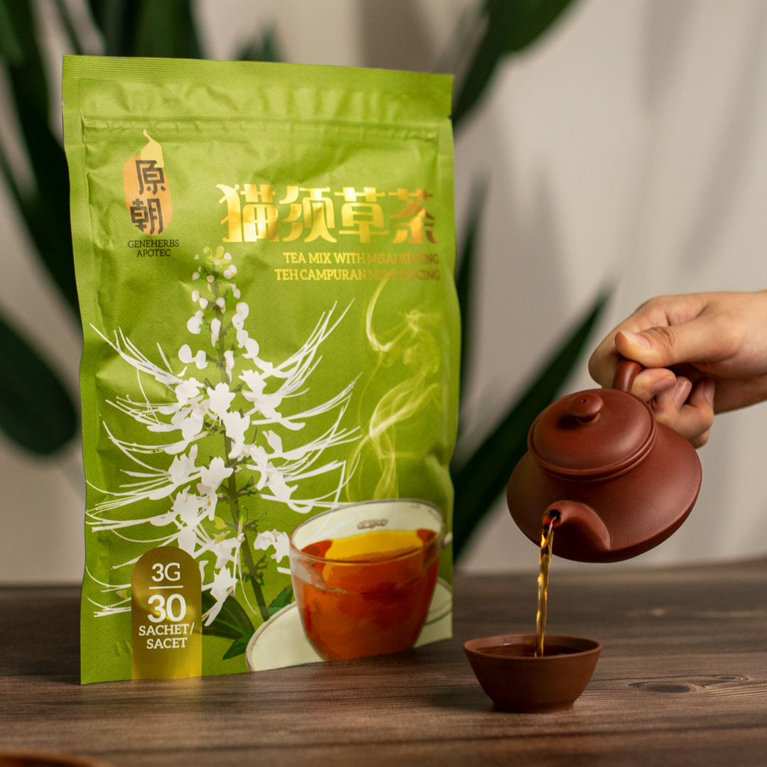 Misai Kucing Tea 猫须草茶 Genesis Wellness | Geneherbs Apotec