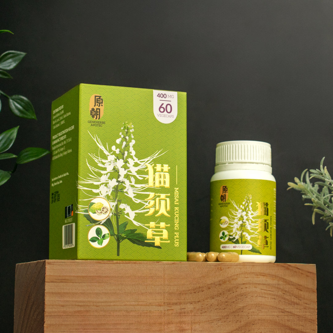 Misai Kucing Capsule 猫须草胶囊 Genesis Wellness | Geneherbs Apotec